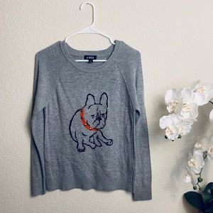 A. Byer Boutique French Bulldog sweater